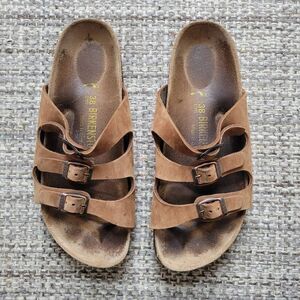 Birkenstock Florida Soft Footbed Sandals – Women’s 38 (7–7.5) Brown